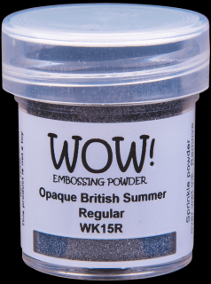 WOW! - OPAQUE BRITISH SUMMER / WK15R  -  neprůhledný prášek na embossování