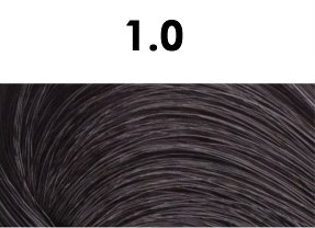 BHEYSÉ HAIR COLOR - Profesionální oxidační permanentní barva na vlasy s arganovým olejem a keratinem - PRO PROFESIONÁLY Odstín: 1.0 NATURAL BLACK