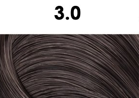 BHEYSÉ HAIR COLOR - Profesionální oxidační permanentní barva na vlasy s arganovým olejem a keratinem - PRO PROFESIONÁLY Odstín: 3.0 NATURAL DARK BROWN