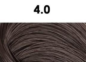 BHEYSÉ HAIR COLOR - Profesionální oxidační permanentní barva na vlasy s arganovým olejem a keratinem - PRO PROFESIONÁLY Odstín: 4.0 NATURAL BROWN