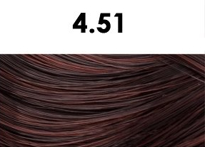 BHEYSÉ HAIR COLOR - Profesionální oxidační permanentní barva na vlasy s arganovým olejem a keratinem - PRO PROFESIONÁLY Odstín: 4.51 SCARLET RED BROWN