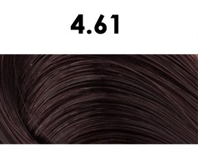 BHEYSÉ HAIR COLOR - Profesionální oxidační permanentní barva na vlasy s arganovým olejem a keratinem - PRO PROFESIONÁLY Odstín: 4.61 MAHOGANY BROWN