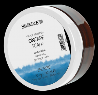 Čistící peeling pro detoxikaci a očištění asfyxické kůže - ONCARE SCALP - MARINE SCRUB 200 g