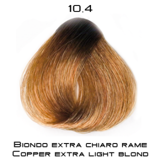 COLOREVO 100 ml - Profesionální oxidační krémová barva s ceraflux plus Odstín: 10,4