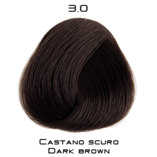 COLOREVO 100 ml - Profesionální oxidační krémová barva s ceraflux plus Odstín: 3,0