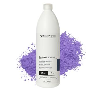 DECOLORVIT ACTIVE USE 3% 1000 ml - Oxidační emulze pro maximální výkon přípravků z řady Decolorvit - práškových melírů/odbarvovačů