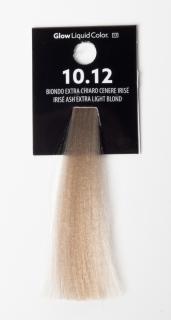 Demi permanentní barvení - GLOW LIQUID COLOR 60 ml Přelivy: 10.12 IRISE’ ASH EXTRA LIGHT BLOND