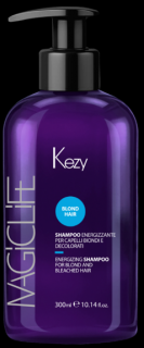 Energizující šampón pro barvené blond a odbarvené vlasy - KEZY - ENERGIZING SHAMPOO 300 ml