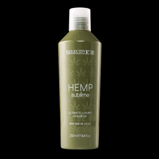 Hydratační šampon pro suché a lámavé vlasy - HEMP SUBLIME - ULTIMATE LUXURY SHAMPOO 250 ml