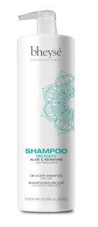 Jemný šampon s uklidňujícím účinkem - BHEYSE - DELICATE SHAMPOO 1000 ml