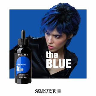 K neutralizaci nežádoucích měděných odlesků - thePIGMENTS 80 ml - Ultra koncentrované čisté pigmenty, Modrá