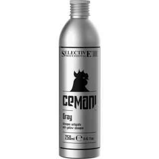 Pánský šampón proti žlutému zbarveni - CEMANI - GRAY SHAMPOO 250 ml