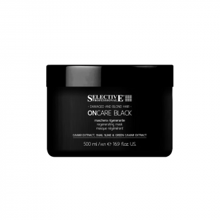 Regenerační maska pro poškozené, tmavé i blond vlasy - ONCARE BLACK - MASK 500 ml
