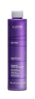 Šampon anti-yellow s fialovými pigmenty - H.ZONE - SHAMPOO SILVER NO YELLOW 200 ml