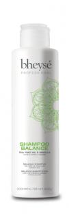 Šampon na mastné vlasy s olejem a jílem - BHEYSE - BALANCE SHAMPOO 200 ml