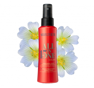 Sprej maska víceúčelové ošetření barvených a odbarvených vlasů (bezoplachový) - ALL IN ONE COLOR "15 v 1'' - SPRAY COLOR MASK 150 ml