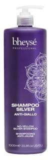 Stříbrný/Silver šampon anti-yellow - BHEYSE - NO YELLOW SILVER SHAMPOO 1000 ml