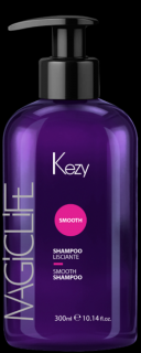 Uhlazující šampon pro krepaté nebo nepoddajné vlasy - KEZY - SMOOTH SHAMPOO 300 ml