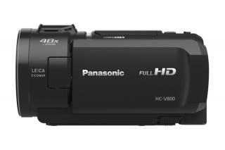 Panasonic HC-V800 kamera: plus SDHC 32GB karta Class 10 (490Kč)
