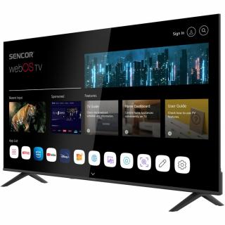 Sencor SLE 55US803B  + Garance CZ distribuce + značkový HDMI kabel 1.5m(199Kč) + anténní kabel 1.5m(149Kč)