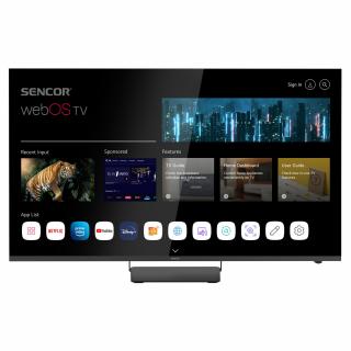Sencor SLE 55US850TCSB  + Garance CZ záruky + značkový HDMI kabel 1.5m(199Kč) + anténní kabel 1.5m(149Kč)
