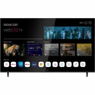 Sencor SLE 65US803B  + Garance CZ distribuce + zbačkový HDMI kabel 1.5m(199Kč) + anténní kabel 1.5m(149Kč)