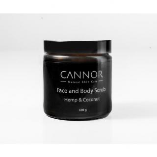 Cannor Peeling na obličej a tělo - Face & Body Scrub, 500g