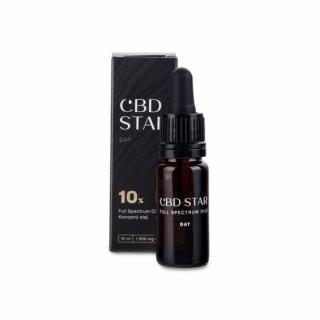 CBD Star Konopný CBD olej DAY 10%, 10 ml, 1000 mg