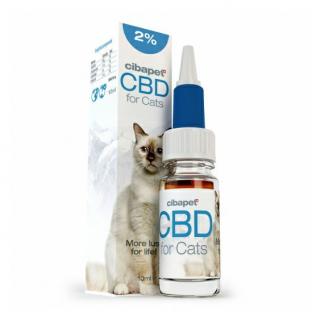 Cibapet 2% CBD olej pro kočky, 200 mg, 10 ml