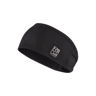 CRAFT ADV microfleece čelenka - black