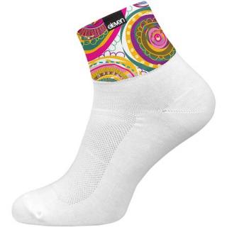 ELEVEN huba retro 17 bílé nad kotník ponožky Velikost: S