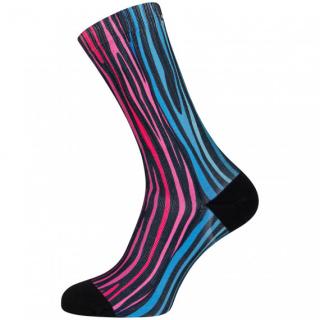 ELEVEN nina zebra do půli lýtek ponožky Velikost: 39-42