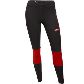 SWIX CARBON TIGHTS W - FIERY RED Velikost: M