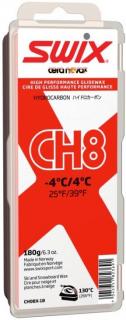 SWIX CH8X skluzný vosk - červený 180g, servisní balení