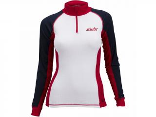 Swix RACEX Bodywear LS halfzip W - tricolor Velikost: L