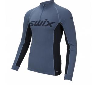 SWIX raceX classic LS stojáček M - blue sea Velikost: M