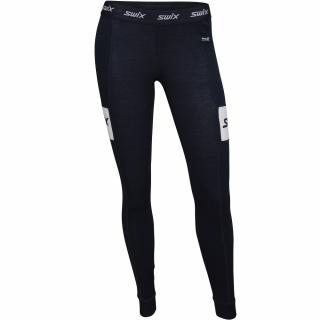 Swix RACEX WARM Bodywear pants W - Dark navy Velikost: XS