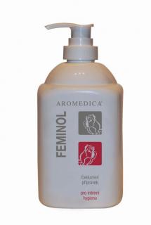 FEMINOL - mycí olej pro intimní hygienu s růží damašskou - 500 ml