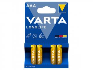 Baterie VARTA mikro tužková alkalická LONG LIFE  AAA 1ks