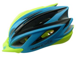 Cyklistická přilba Haven Nexus S/M  modro / zelená Barva: Modro - žlutá reflexní, Velikost: L/XL