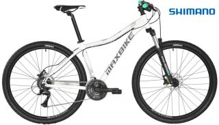 Dámské horské kolo Maxbike Toba lady 29" SHIMANO bílo černá Barva: bílý + černá, Rám: 15"