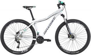 Dámské horské kolo Maxbike Toba lady 29" SHIMANO bílo černá Barva: bílý + černá, Rám: 17"