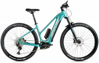 elektrokolo APACHE Hupahu 2 lady Bosch CX 1000 Wh PowerMore - modrozelená Rám: Bosch