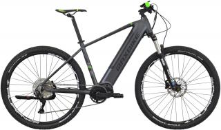 Horské elektrokolo HAKON 2.0 Bafang M420 S-ride 1x10 720 Wh / 20 Ah Barva: šedý mat + zelená, Rám: 16,5