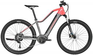Horské elektrokolo SKADI šedo růžová Bafang M200 Shimano Alivio 1x9 Velikost: L