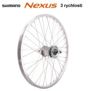 kolo vypletené 28  36 děr, Remerx RMX 719, Shimano Nexus 3rychl.