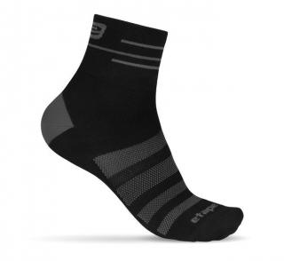 ponožky Etape SOX, černá/antracit Velikost: 40-43