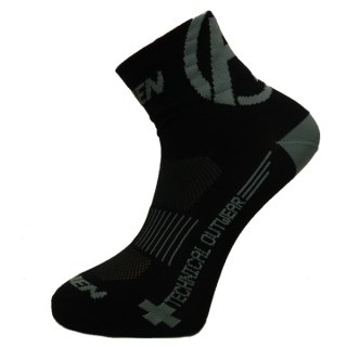 Ponožky HAVEN LITE Silver NEO black/grey 2 páry Velikost: 40-41