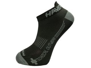 Ponožky HAVEN SNAKE Silver NEO black/grey 2 páry Velikost: 40-41