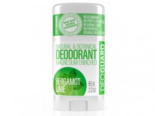 Přírodní tuhý deodorant Deoguard vůně: Bergamot Lime